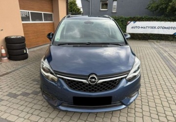Opel Zafira C Tourer Facelifting 1.4 Turbo 140KM 2017 Opel Zafira 1,4 140KM Automat Klima Navi Kamera 7-osobowy 1.4 Benzyna 140KM, zdjęcie 1