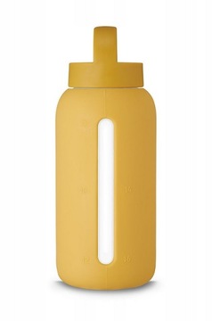 Butelka motywacyjna Muuki 720 ml miodowa odcienie żółtego z cytatem