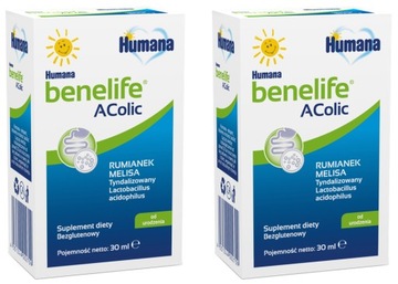 Humana AColic 30ml x 2op na kolkę i brzuszek
