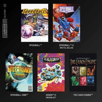 EVERCADE #22 — набор игр Bitmap Brothers 5, 1