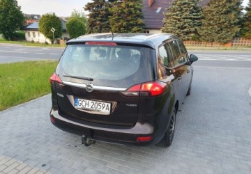 Opel Zafira C Tourer 1.4 Turbo ECOTEC 140KM 2012 Opel Zafira 1.4 140KM 6-Biegow 5-Osob 1-Wlasciciel Zarejestrowany w PL, zdjęcie 5