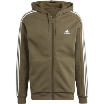 Bluza adidas Essentials Fleece 3-Stripes Full-Zip M IJ6492 S