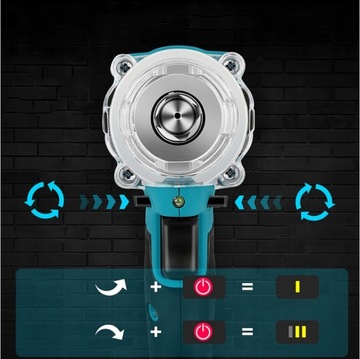 УДАРНАЯ ОТВЕРТКА В КОРПУСЕ СО СВЕТОДИОДНОЙ ПОДСВЕТКОЙ 0-650нм + 2 АККУМУЛЯТОРА