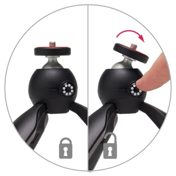 Настольный штатив Joby Handypod 2 13,5 см, черный