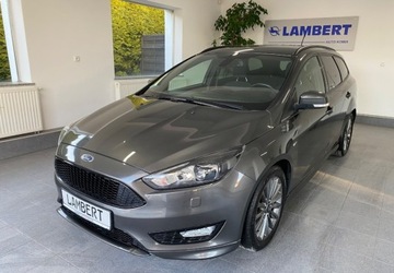 Ford Focus III Kombi Facelifting 1.5 EcoBoost 150KM 2017 Ford Focus ST-Line Gwarancja Bezwypadkowy Oplacony Navi Kamera 1.5 Benzyna, zdjęcie 1
