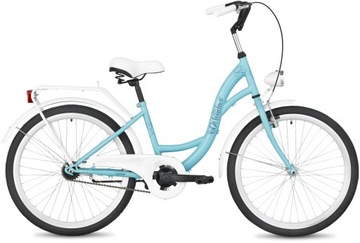 Легкий женский велосипед ORLANDO с колесами 24 дюйма.