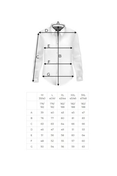 Koszula Męska Elegancka Wizytowa do garnituru C878