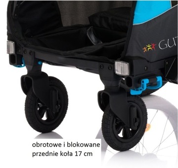 Прицеп для коляски Guto 3in1 Aluminium Premium