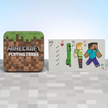 Игральные карты MINECRAFT + MetalBox Paladone ОРИГИНАЛ