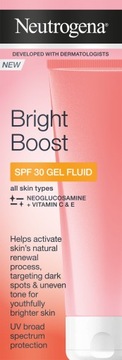 Neutrogena BRIGHT BOOST 30 SPF Gel Fluid Gel 50 мл