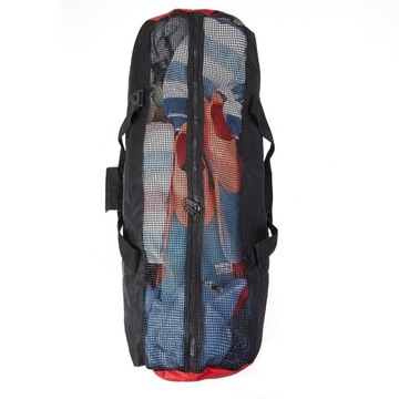 Сетчатая спортивная сумка для дайвинга. Сетчатая сумка для занятий спортом на свежем воздухе.