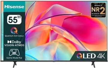 TELEWIZOR 55 HISENSE 55E7KQ QLED 4K UHD SMART