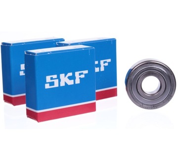 ŁOŻYSKA KOŁA PRZÓD TYŁ WSK WFM 4X 6302 SKF C3 ZZ