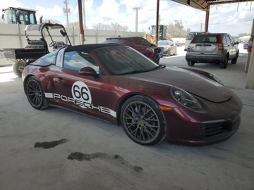Porsche 911 991 Carrera 4/4S Cabrio Facelifting 3.0 370KM 2019 Porsche 911 Targa 2019 3.0l 3.0 Benzyna 370KM, zdjęcie 4