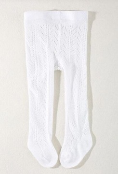 Ажурные колготки для малышей 6-12 месяцев, крещение.