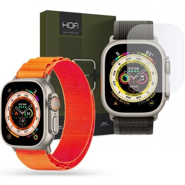 NYLONOWY PASEK NA - APPLE WATCH ULTRA 49MM + SZKŁO