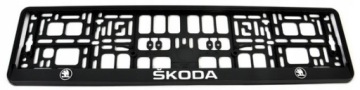 3D РЕГИСТРАЦИОННАЯ РАМКА SKODA