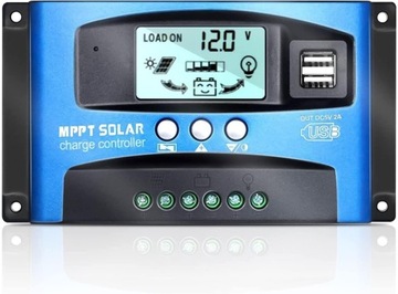 Kontroler Solarowy MPPT 100A z obsługą wielu trybów sterowania obciążeniem