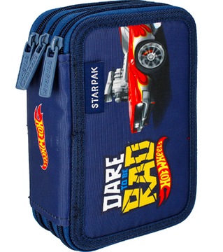 PIÓRNIK TRZYKOMOROWY Z WYPOSAŻENIEM HOT WHEELS