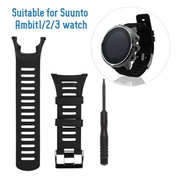 КОМПЛЕКТ РЕЗИНОВОГО РЕМЕШКА ДЛЯ ЧАСОВ SUUNTO AMBIT 1/2/3