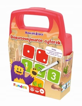 BAW SIĘ I UCZ FUNDELS ZDOPASOWYWANIE CYFEREK NAUKA
