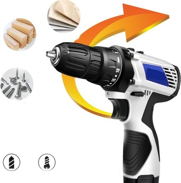 МАЛЕНЬКАЯ АККУМУЛЯТОРНАЯ ДРЕЛЬ 16 В + СУМКА