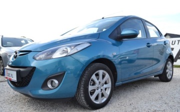 Mazda 2 II Hatchback 3d Facelifting 1.3 MZR 75KM 2012 Mazda 2 1.3 - bezwypadkowe - Klima - grzane fotele, SUPER STAN 1.3 Benzyna, zdjęcie 21
