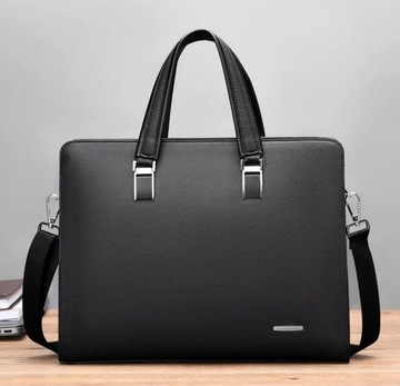 МУЖСКАЯ СУМКА ДЛЯ НОУТБУКА КАЧЕСТВЕННАЯ СУМКА ДЛЯ ДОКУМЕНТОВ НА КАРМАНЕ НА ПЛЕЧЕ ДО РУКИ