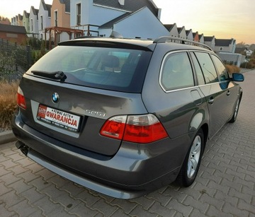 BMW Seria 5 E60 Sedan 2.5 525i 218KM 2006 BMW 525 2.5i 218PS NAVI SKÓRA MANUALRata600zl, zdjęcie 11