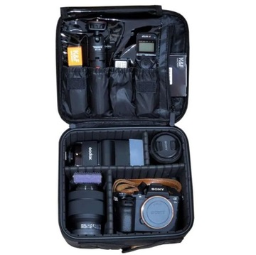 СУМКА ДЛЯ ФОТО ОРГАНАЙЗЕР ДЛЯ КАМЕРЫ ОБЪЕКТИВЫ ДЛЯ КАМЕРЫ КАБЕЛИ ДИСК ЧЕМОДАН