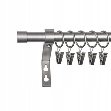 KARNISZ METALOWY FI 16 POJEDYNCZY 460 CM METAL