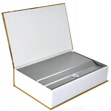 METALOWA KASETKA NA PIENIĄDZE SEJF KSIĄŻKA 240x155