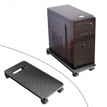 Держатель для ПК Мобильная подставка на 4 колесах