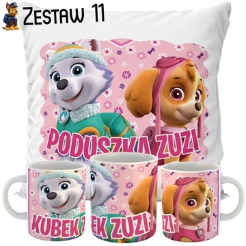 PAW PATROL SKYE EVEREST ПОДУШКА + НАБОР КРУЖКИ В ПОДАРОК