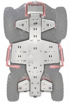 OSŁONY SPODU SEGWAY SNARLER AT6 - ALUMINIOWE