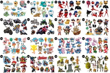 Моющиеся детские татуировки ROBLOX 300 DESIGNS