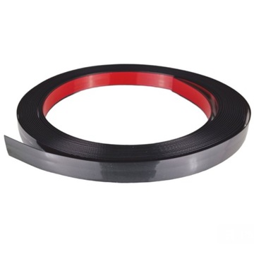 ДЕКОРАТИВНАЯ ПОЛОСКА ЧЕРНАЯ ПВХ 21мм 10 МЕТРОВ САМОКЛЕЯЩАЯСЯ