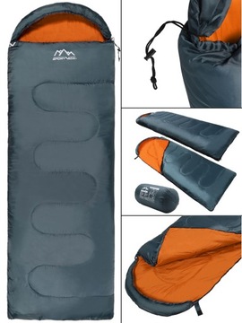 ЛЕГКИЙ СПАЛЬНЫЙ МЕШОК SPORTVIDA С КАПЮШОНОМ