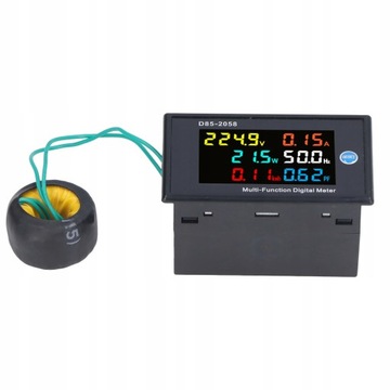 Измеритель напряжения и тока мощности, ваттметр переменного тока 40-300 В