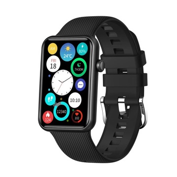 SMARTBAND PULSOMETR BIEGANIE PRO SPORT PULS MENU POLSKIE SMART AMOLED RACE