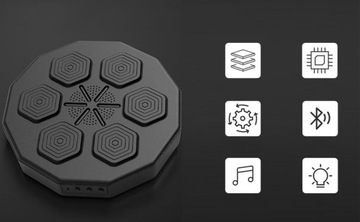ТРЕНИРОВОЧНЫЙ БОКСЕРСКИЙ ЩИТ МУЗЫКАЛЬНЫЙ БОКСЕРСКИЙ МАШИНА BLUETOOTH ДЛЯ НАСТЕННОГО КОМПЛЕКТА