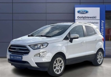 Ford Ecosport II SUV Facelifting 1.0 EcoBoost 125KM 2021 Ford EcoSport Stan IDEALNY TITANIUM 4x opony letnie PELNA historia ASO