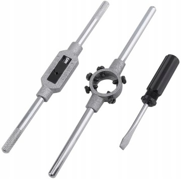 НАБОР МАТРИЦ И МЕТЧИКОВ МЕТРИЧЕСКОЙ КАЛИБРОВКИ 32 ЭЛЕМЕНТА M3-M12