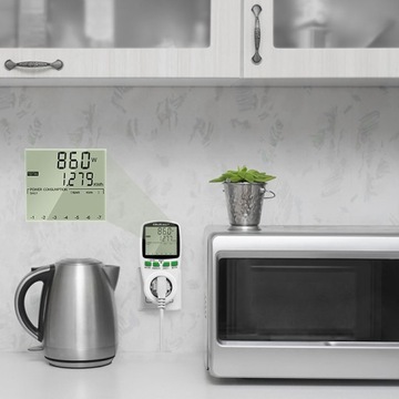 СЧЕТЧИК ПОТРЕБЛЕНИЯ ЭНЕРГИИ С ПАМЯТЬЮ 16А ЖК-дисплей