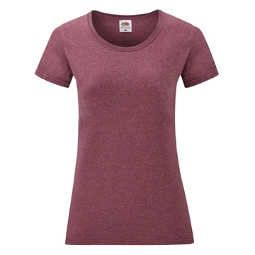 FRUIT KOSZULKA T-SHIRT DAMSKA VALUE H.BURGUND XL