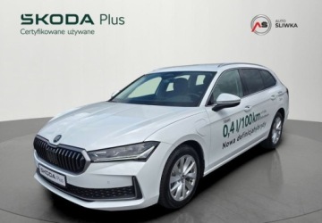 Skoda Superb IV Kombi Plug-in 1.5 TSI iV Plug-In 204KM 2025 Skoda Superb Demo Dealera, VAT23, Bogate Wyposazenie 1.5 Hybryda Plug-in