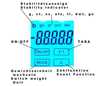 Карманные весы TS 200г/0,01г Германия