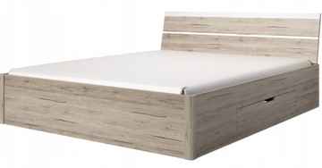 Łoże łóżko160x200 BETA 22AE16 TYP 51 san remo /biały