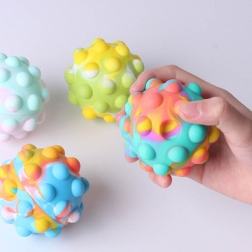 МЯЧ АНТИСТРЕСС POP IT BALL GNIOTEK PUSH POP