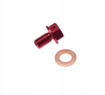 KOREK SPUSTU OLEJU M10x1,5 Z MAGNESEM MOTOCROSS